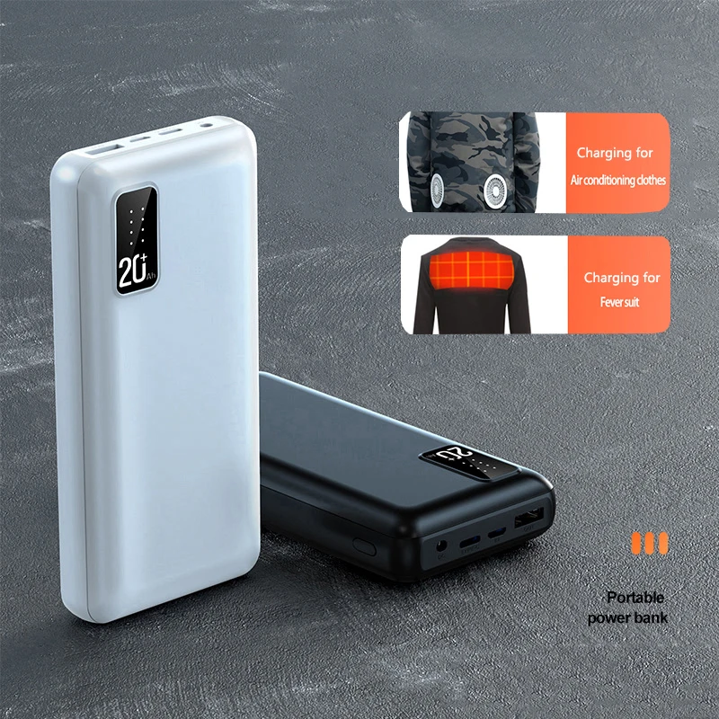 Portable Charger 20000Mah - JayoWade Power Bank 12V DC Wyjście