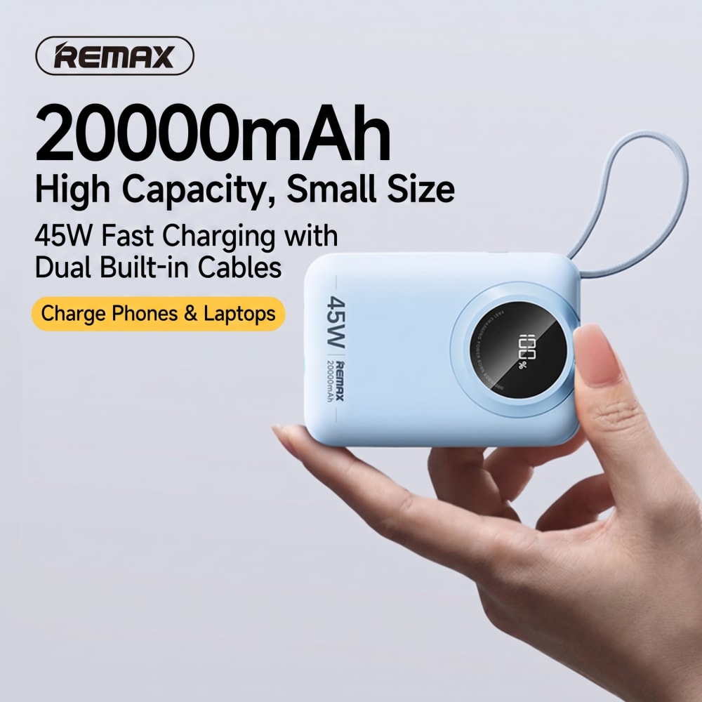 Portable Charger 20000Mah - Remax 20000mAh Mini Power Bank z