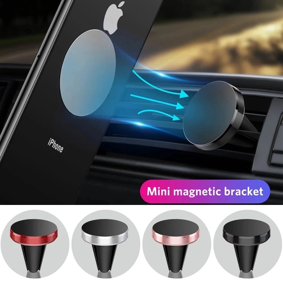 Phone Accessories Magnetic - Magnetyczny uchwyt samochodowy na telefon, uniwersalny