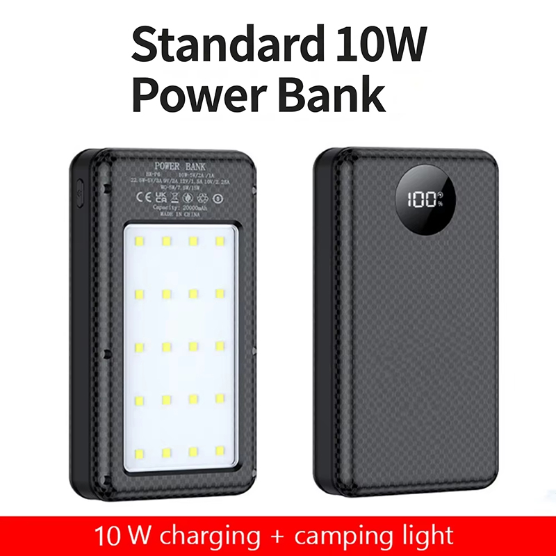 Portable Charger 20000Mah - Powerbank 10W 6*18650, obudowy na baterie