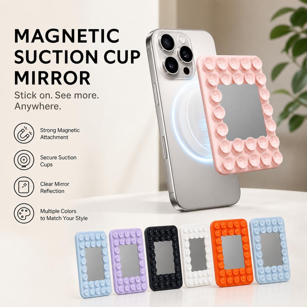 Phone Accessories Magnetic - Magnetyczny uchwyt na telefon z przyssawką