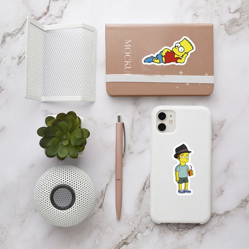 50 szt. Urocze naklejki z kres – Phone Accessories Trending Products recenzja i cena